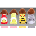 cotton fleece Pet jumpsuit cartoon dog winter coat